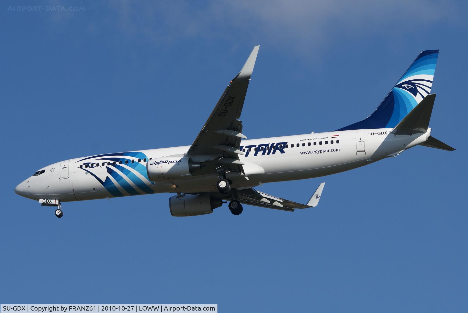 SU-GDX, 2010 Boeing 737-866 C/N 40757, Egypt Air