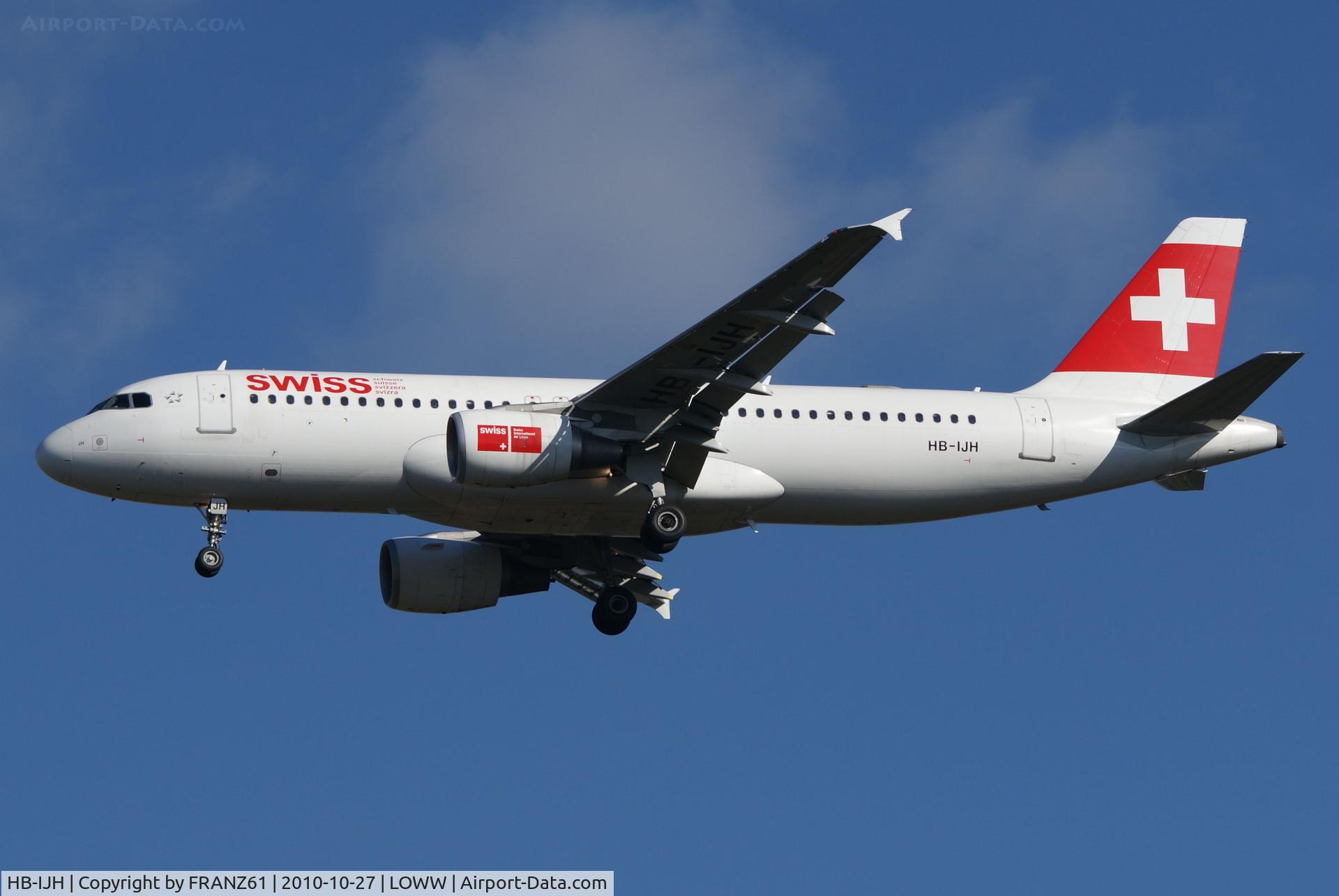 HB-IJH, 1996 Airbus A320-214 C/N 574, Swiss