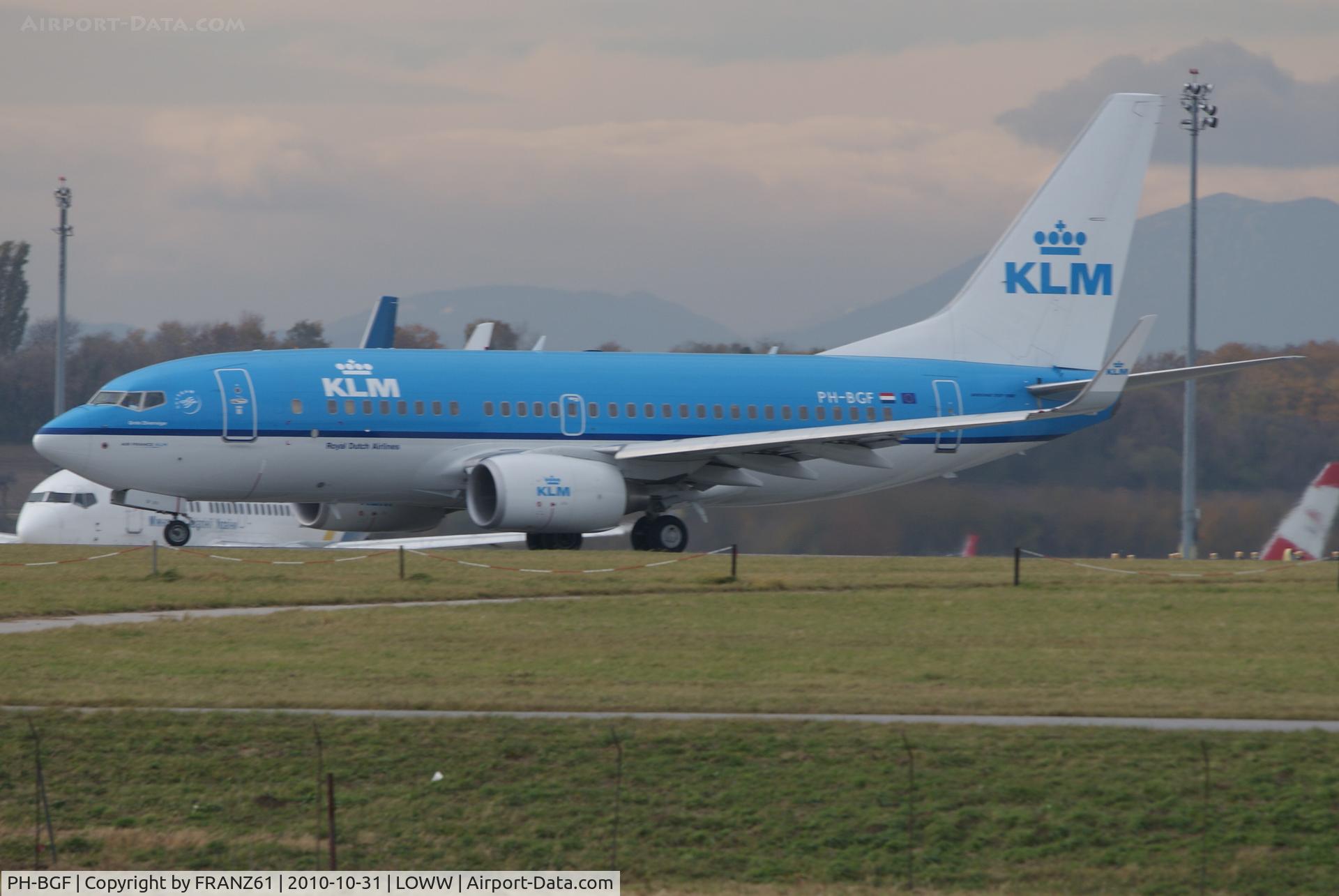 PH-BGF, 2008 Boeing 737-7K2 C/N 30365, KLM
