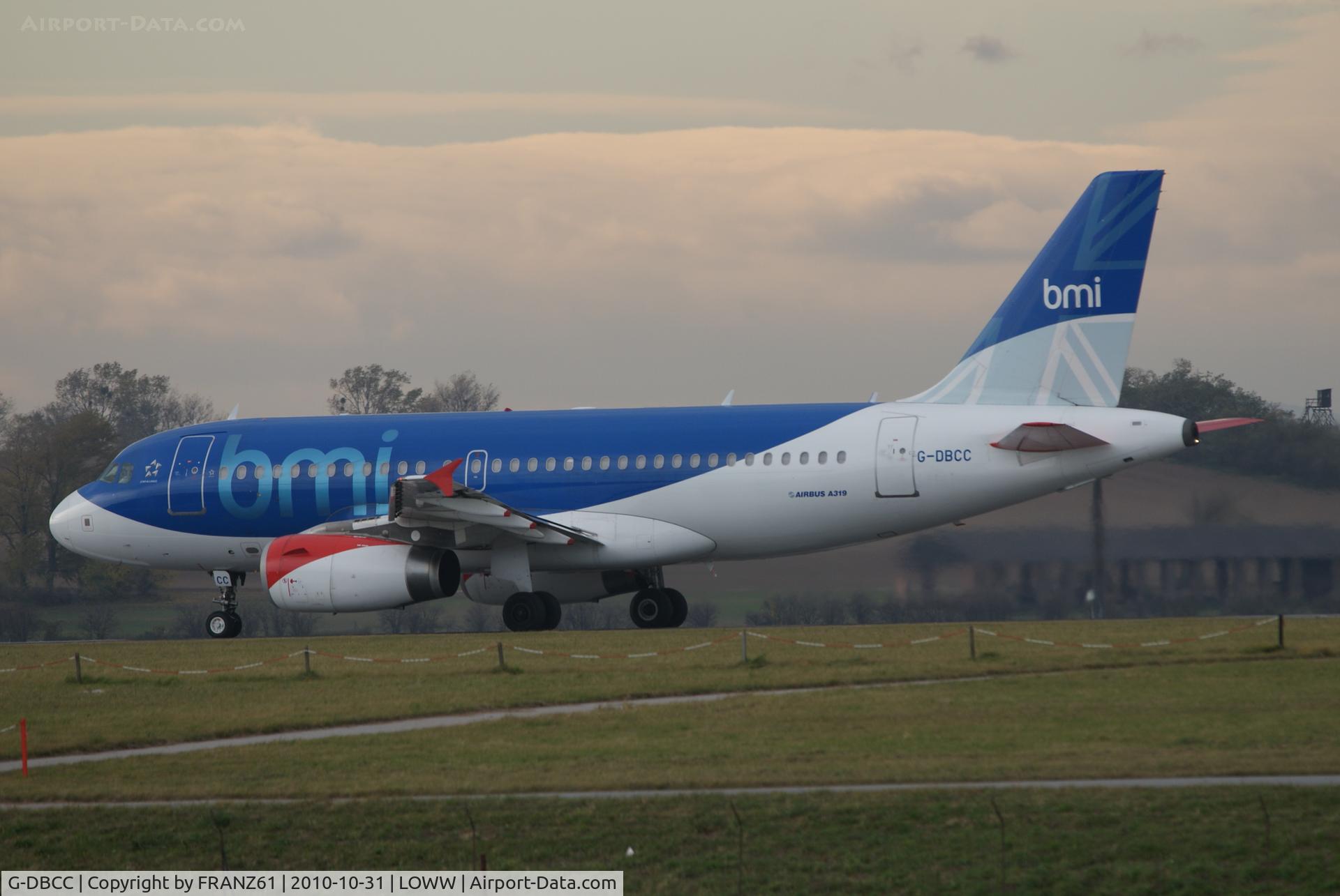 G-DBCC, 2004 Airbus A319-131 C/N 2194, bmi British Midland