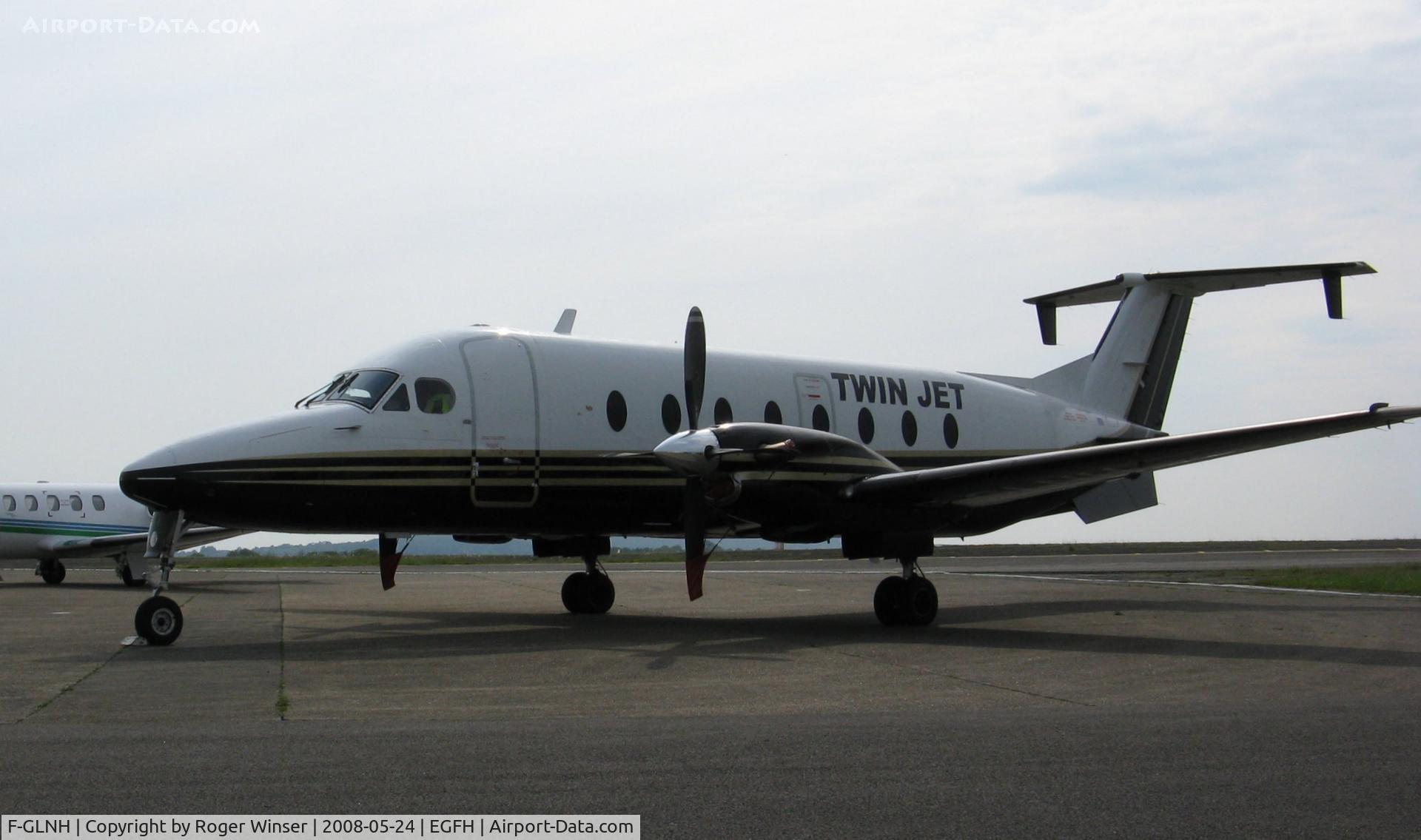 F-GLNH, 1993 Beech 1900D C/N UE-73, Visiting Beech 1900D operated by Twin Jet. 