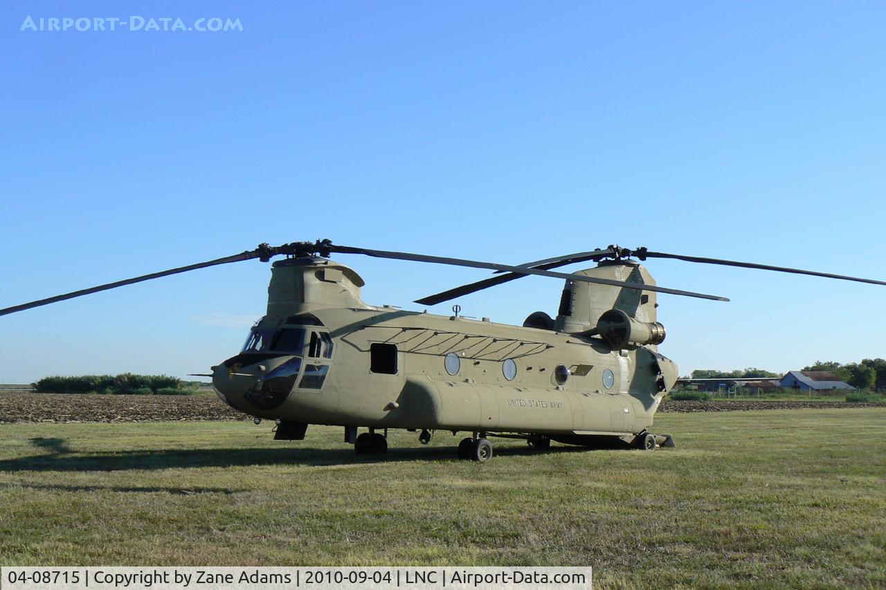 04-08715, 2007 Boeing CH-47F Chinook C/N M.8715, At Lancaster Municipal - Warbirds on Parade Fly-in.
