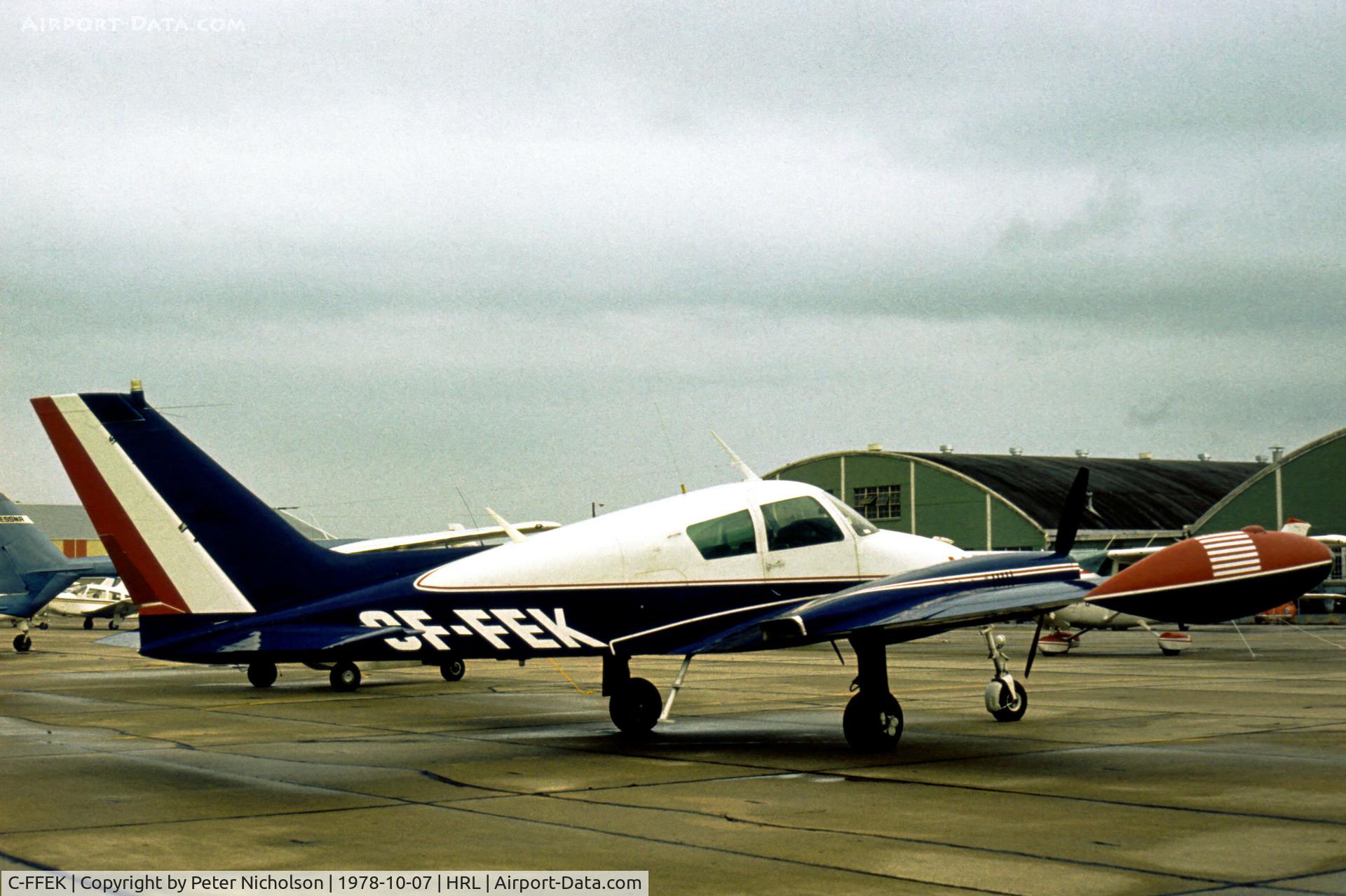 C-FFEK, 1960 Cessna 310D C/N 39074, Canadian registered Cessna 310D visitor to Harlingen during the 1978 Confederate Air Force's Airshow.