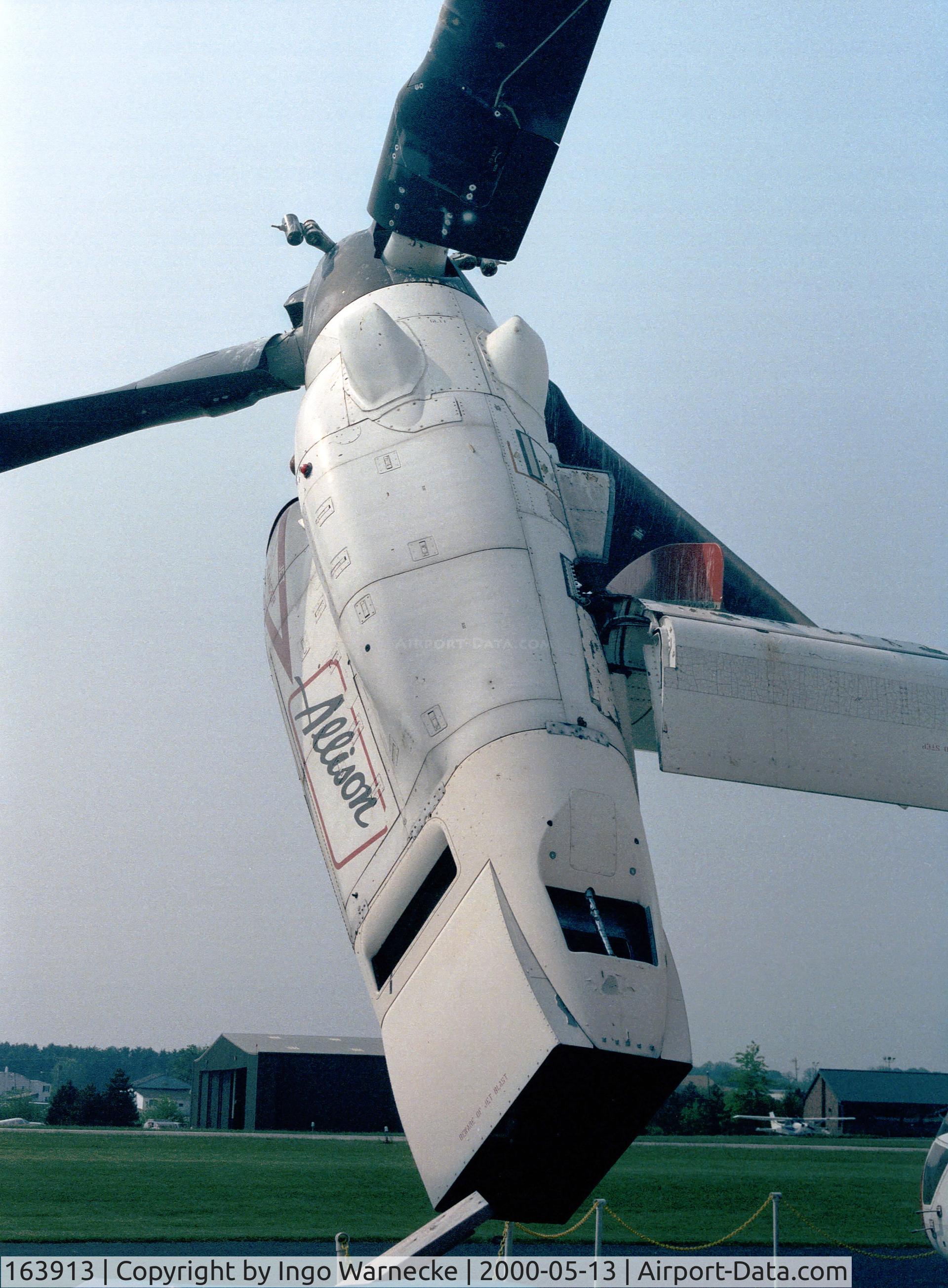 163913, 1990 Bell-Boeing V-22A Osprey C/N 90003, Bell/Boeing V-22 Osprey at the American Helicopter Museum, West Chester PA