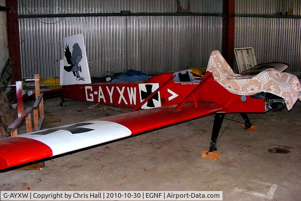 G-AYXW, 1972 Evans VP-1 Volksplane C/N PFA 1544, privately owned