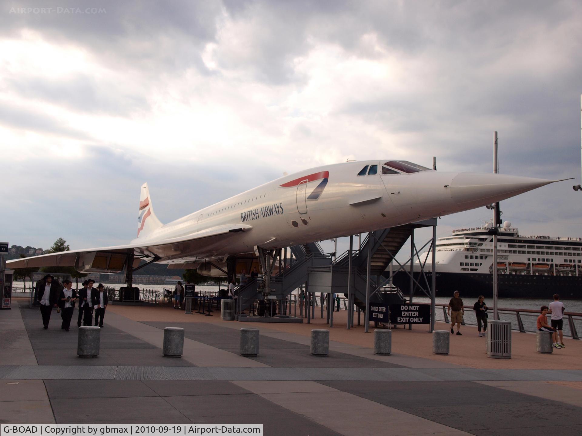 G-BOAD, 1976 Aerospatiale-BAC Concorde 1-102 C/N 100-010, USS Intrepid Museum NYC