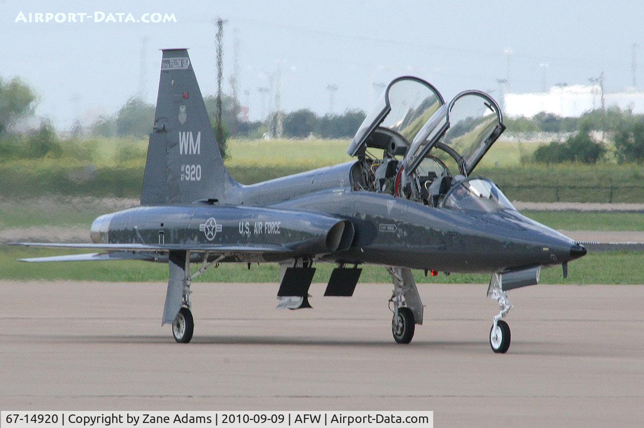67-14920, 1967 Northrop T-38A Talon C/N T.6061, At Alliance Airport - Fort Worth, TX