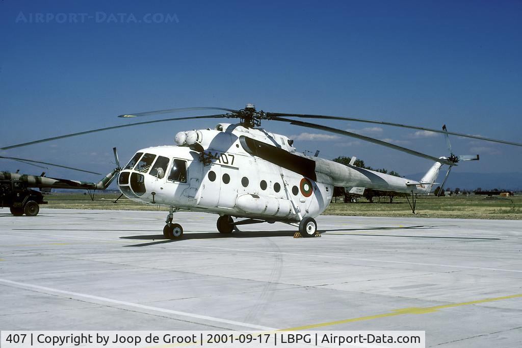 407, 1985 Mil Mi-17 Hip C/N 103M07, Co-oparative Key 2001