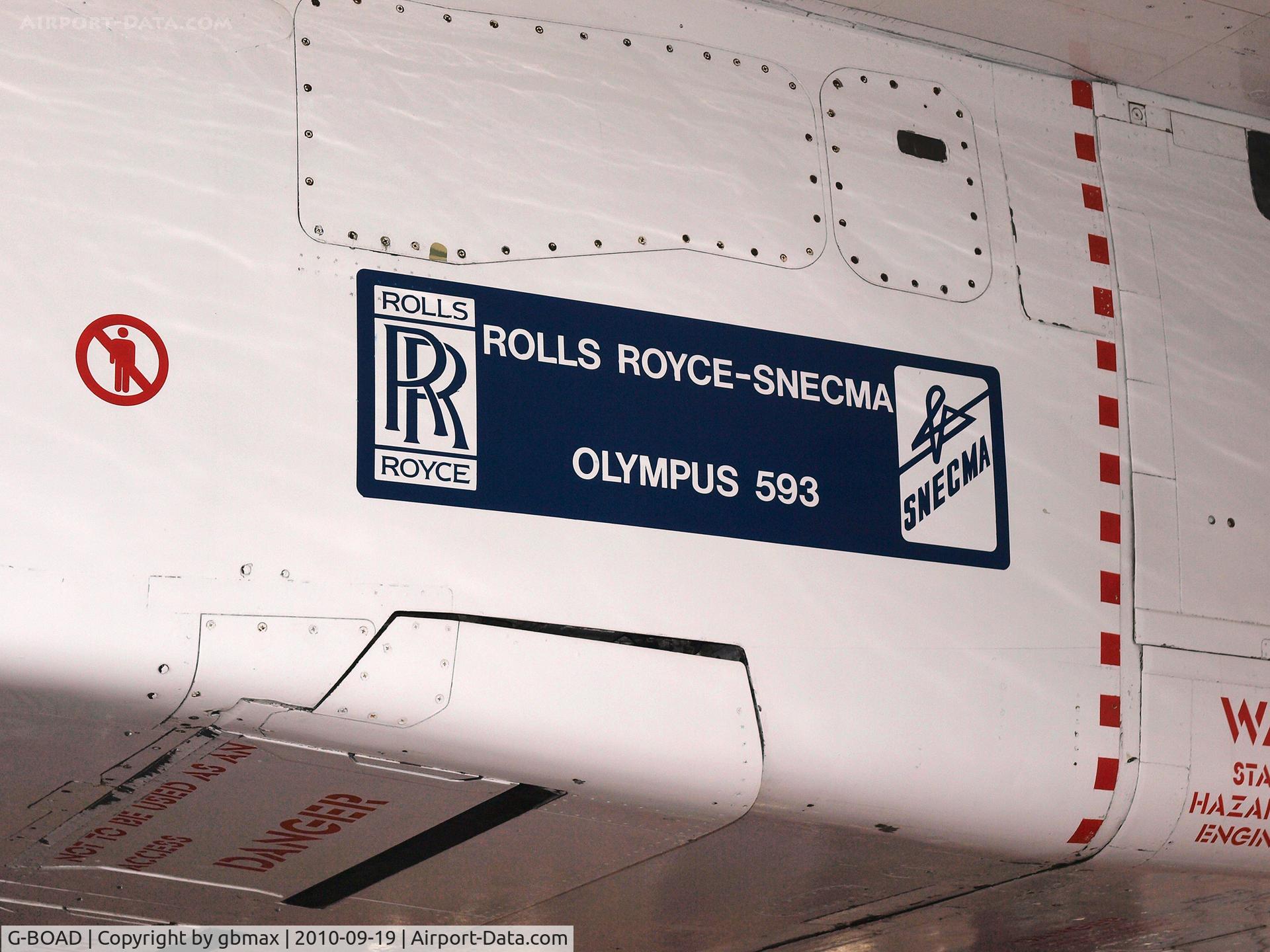 G-BOAD, 1976 Aerospatiale-BAC Concorde 1-102 C/N 100-010, USS Intrepid Museum NYC