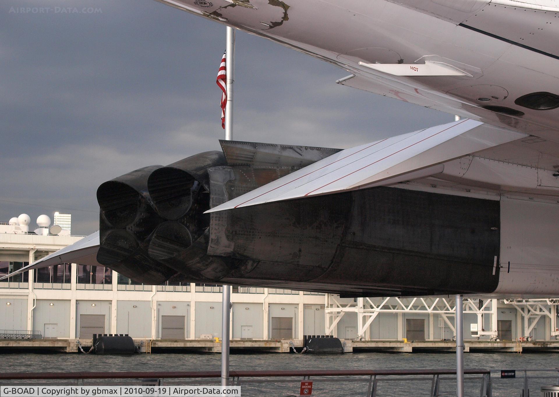 G-BOAD, 1976 Aerospatiale-BAC Concorde 1-102 C/N 100-010, USS Intrepid Museum NYC