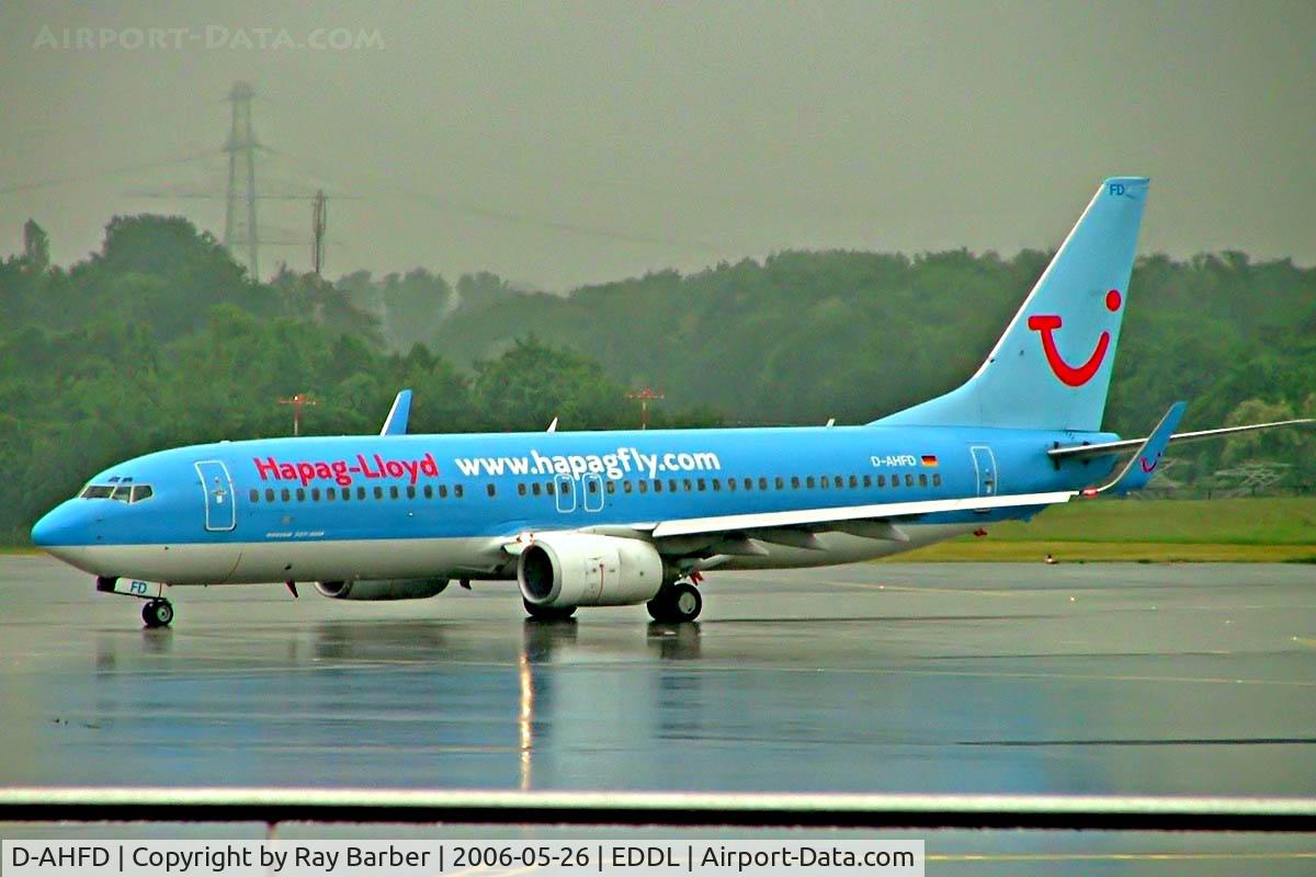 D-AHFD, 1998 Boeing 737-8K5 C/N 27978, Boeing 737-8K5 [27978] (Hapag-Lloyd) Dusseldorf~D 26/05/2006