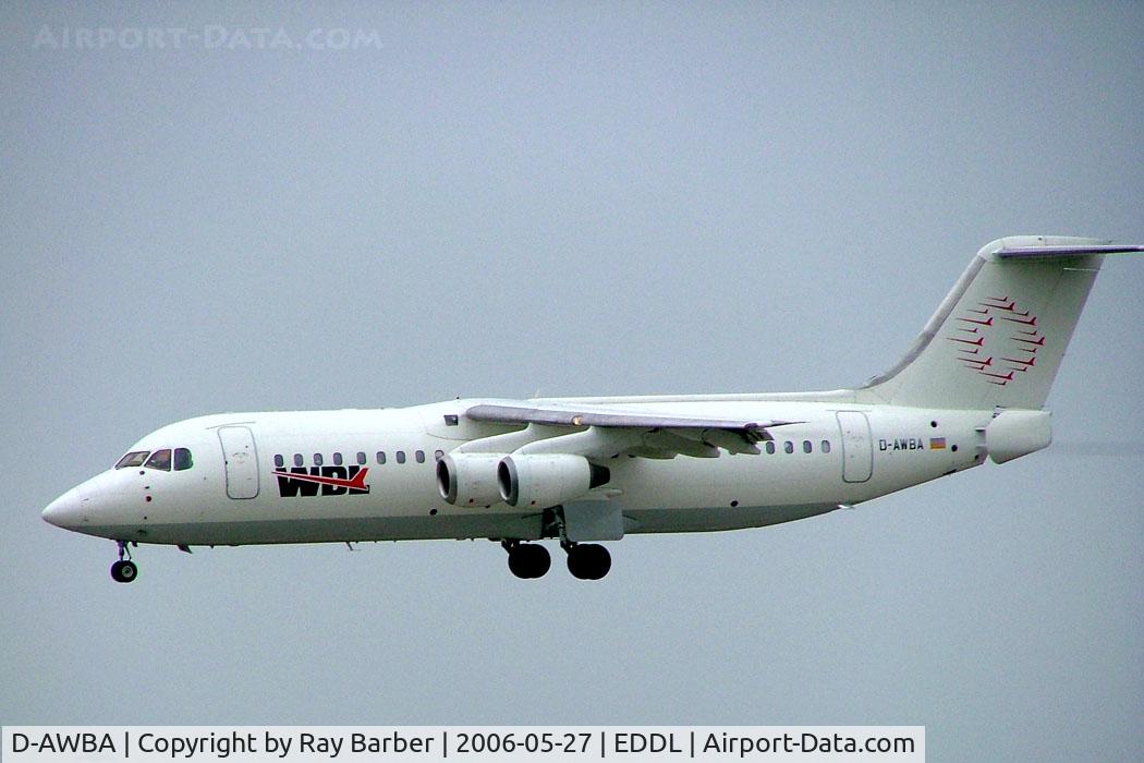 D-AWBA, 1989 British Aerospace BAe.146-300 C/N E3134, BAe 146-300 [E3134] (WDL) Dusseldorf~D 27/05/2006