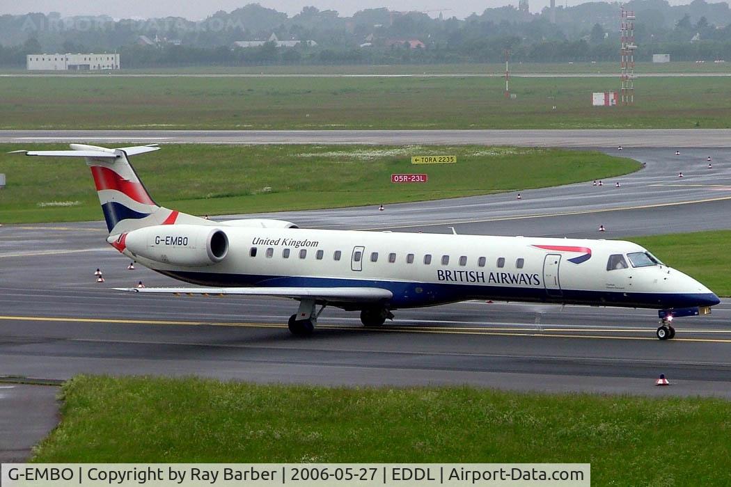 G-EMBO, 2000 Embraer EMB-145EU (ERJ-145EU) C/N 145219, Embraer ERJ-145EU [145219] (British Regional Airlines) Dusseldorf~D 27/05/2006