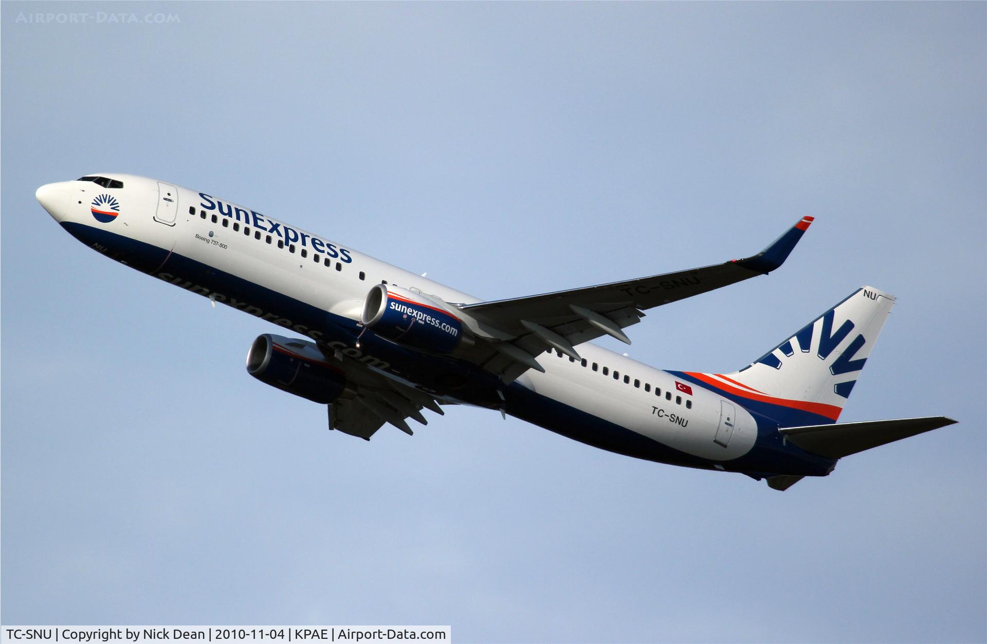 TC-SNU, 2010 Boeing 737-8HC C/N 40756, KPAE