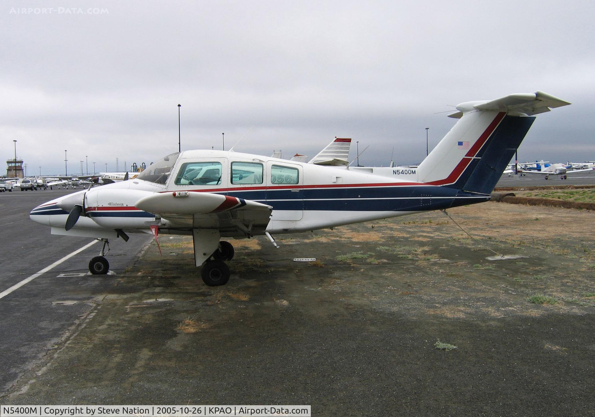 N5400M, 1978 Beech 76 Duchess C/N ME-30, Palo Alto Flying Club Beech 76 Duchess @ Palo Alto, CA