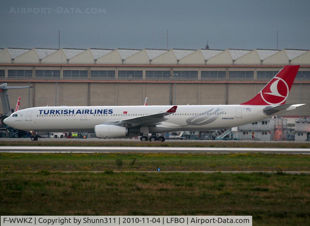 F-WWKZ, 2010 Airbus A330-343X C/N 1170, C/n 1170 - To be TC-JNJ