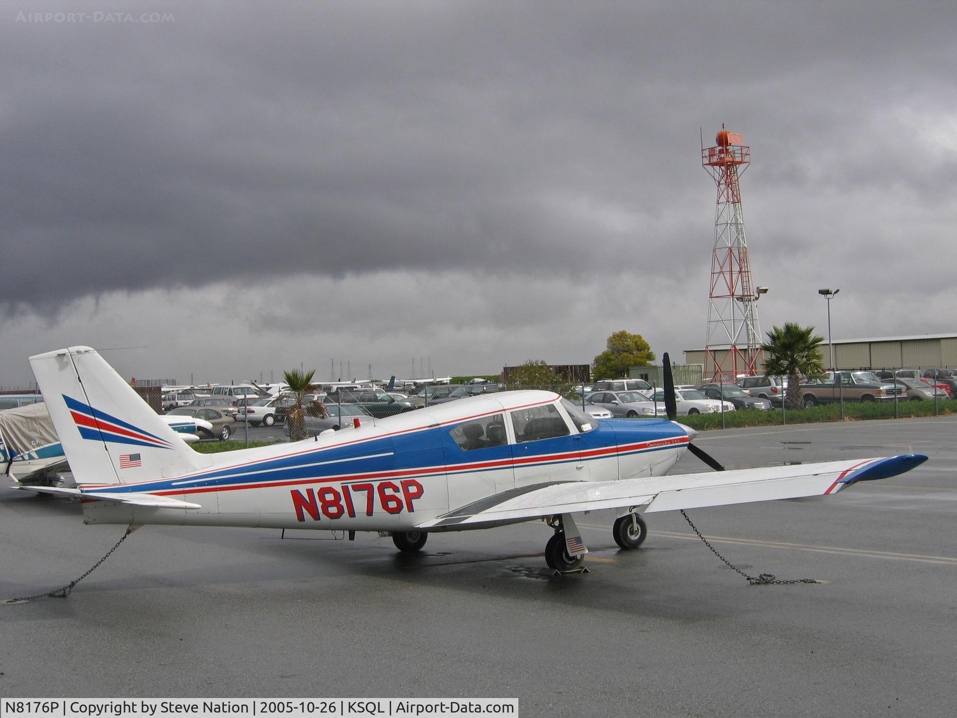 N8176P, 1963 Piper PA-24-250 Comanche C/N 24-3432, 1963 Piper PA-24-250 Comanche on visitors ramp @ San Carlos, CA