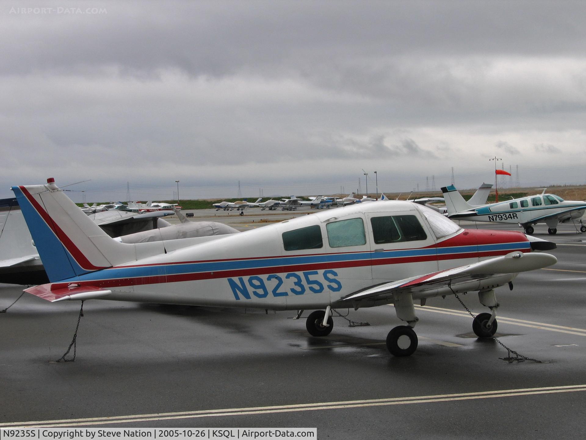 N9235S, 1975 Beech C23 Sundowner 180 C/N M-1727, 1975 Beech C23 Muskateer @ San Carlos, CA