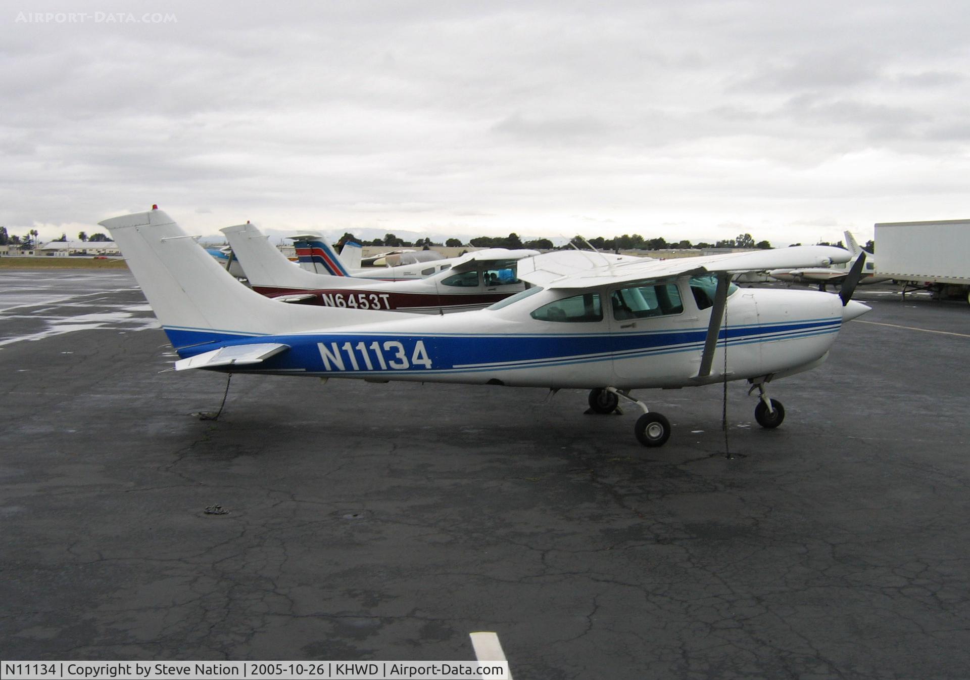 N11134, Cessna R182 Skylane RG C/N R18201945, Cessna R182 @ Hayward Air Terminal , CA