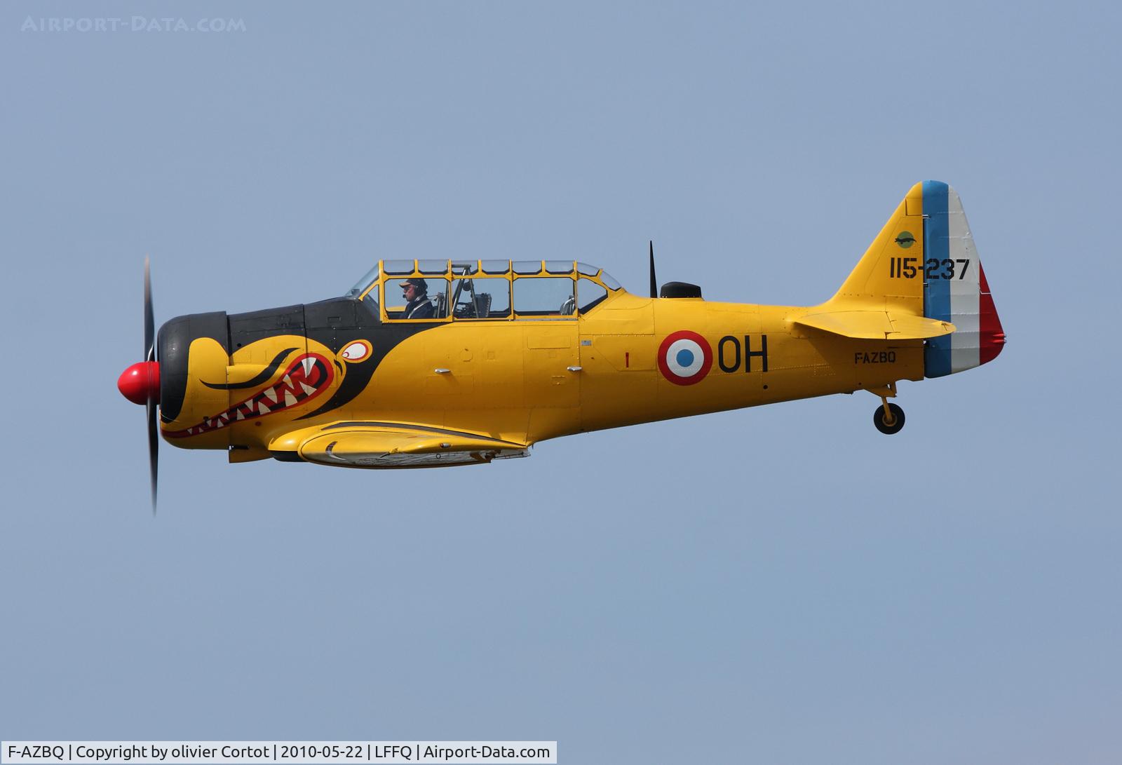 F-AZBQ, North American T-6G Texan C/N 182-535, Ferté Alais 2010