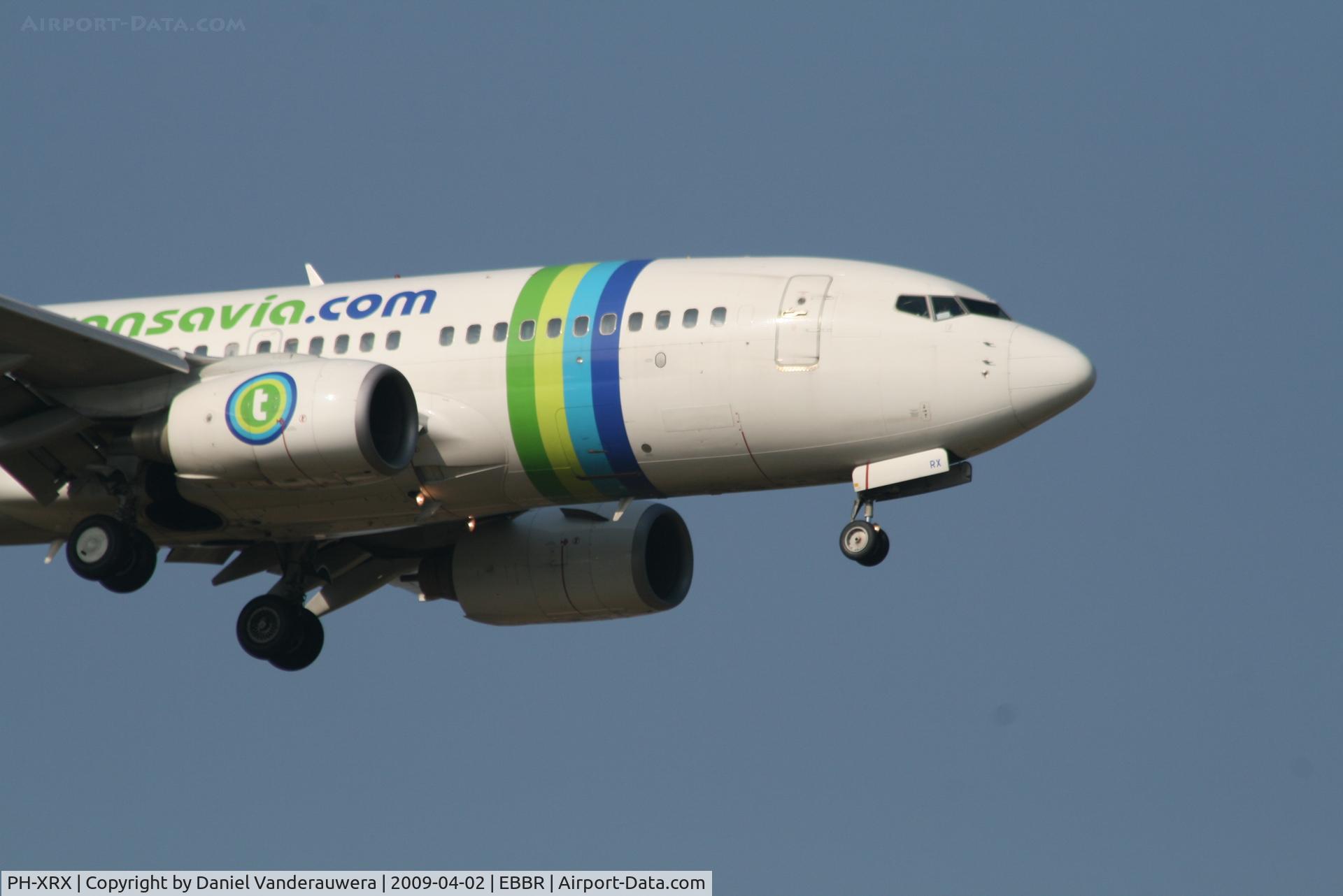 PH-XRX, 2003 Boeing 737-7K2 C/N 33464, Arrival of flight HV2716 to RWY 02