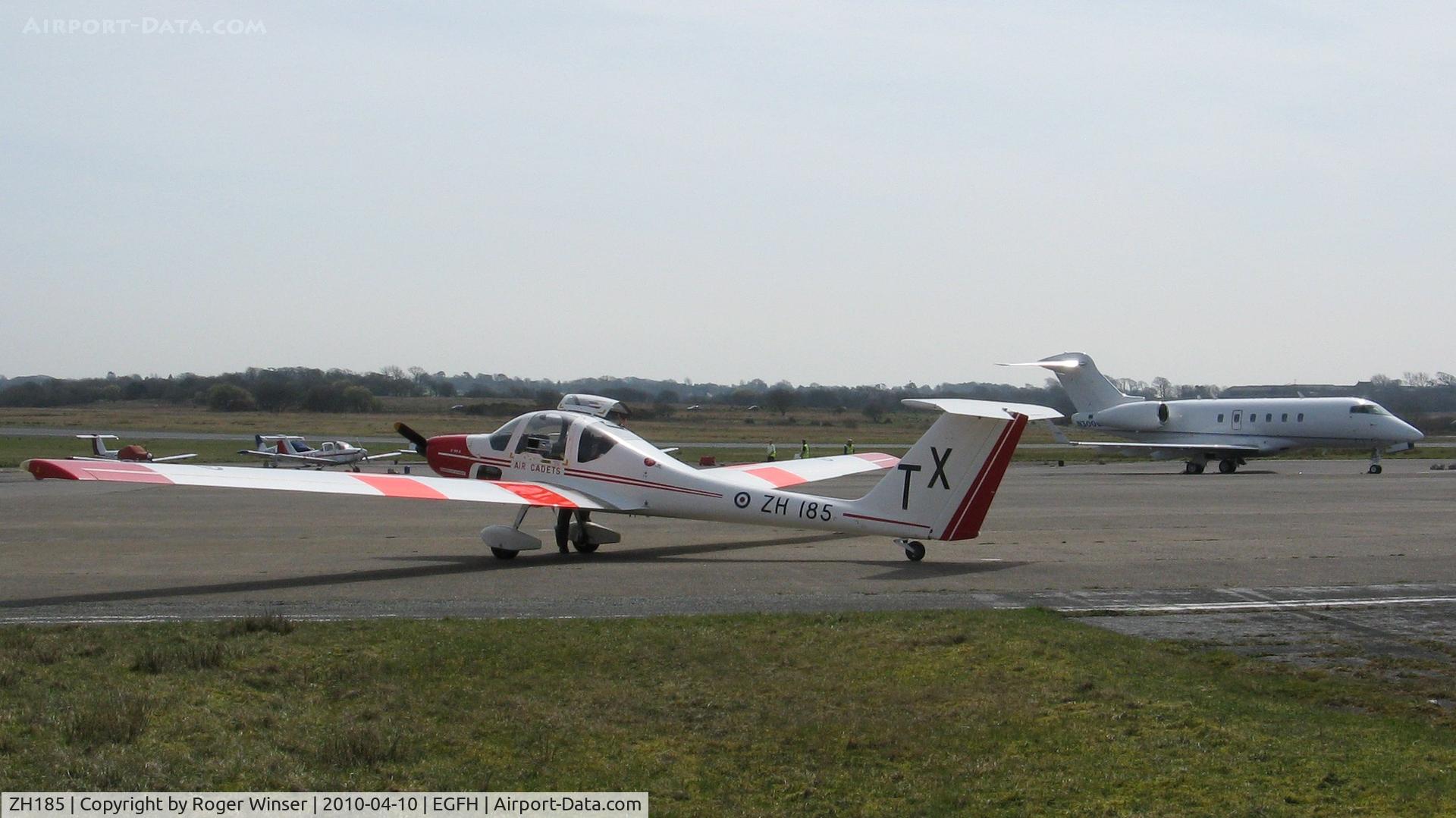 ZH185, Grob G-109B Vigilant T1 C/N 6533, Coded TX of 636 VGS