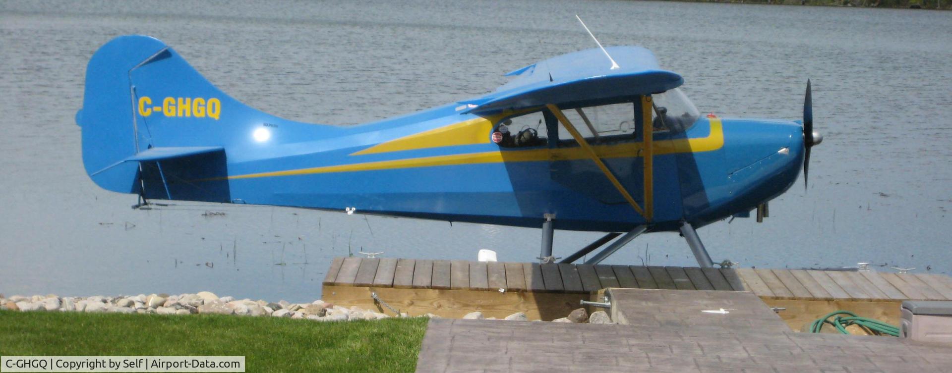 C-GHGQ, 1946 Aeronca 11AC BC CONV X Chief C/N 11AC1204X, On EDO floats