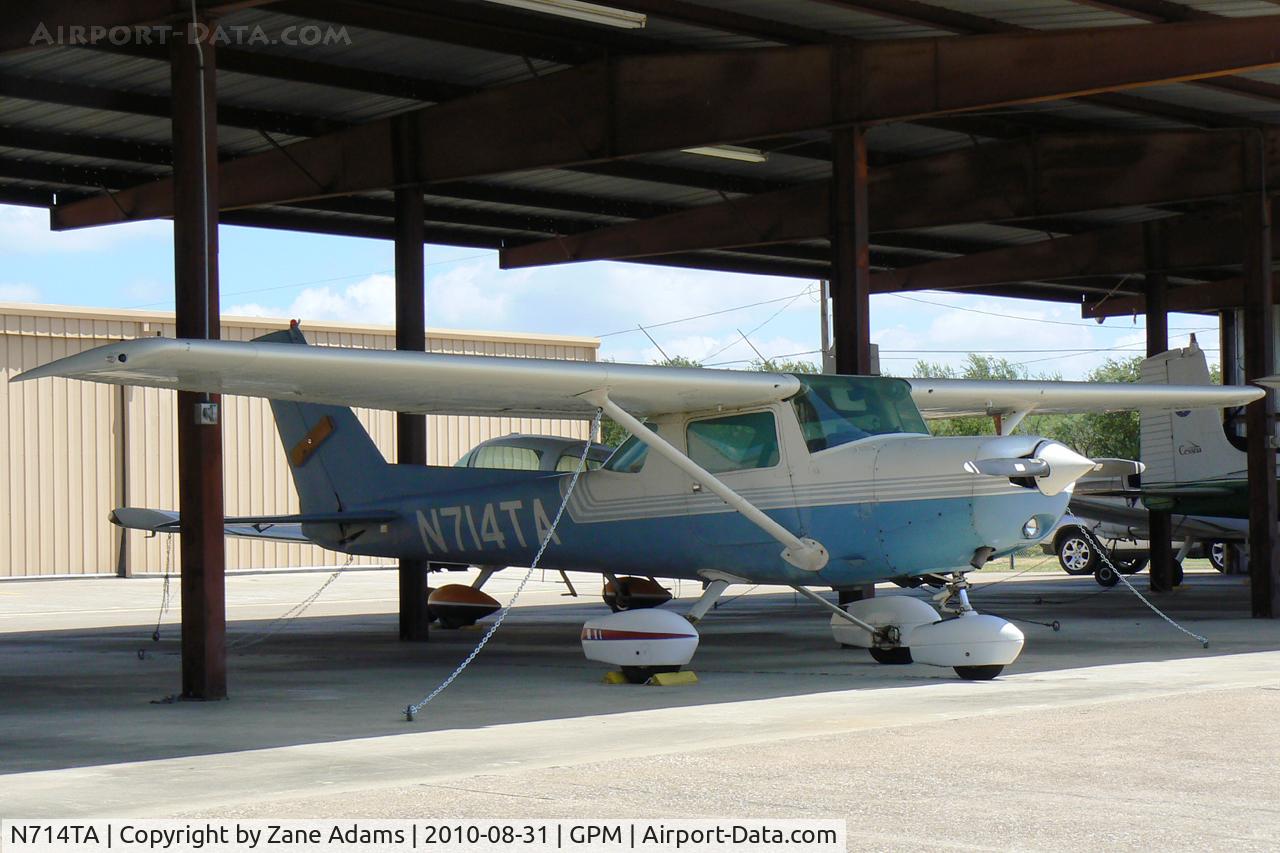 N714TA, 1977 Cessna 152 C/N 15279410, At Grand Prairie Municipal