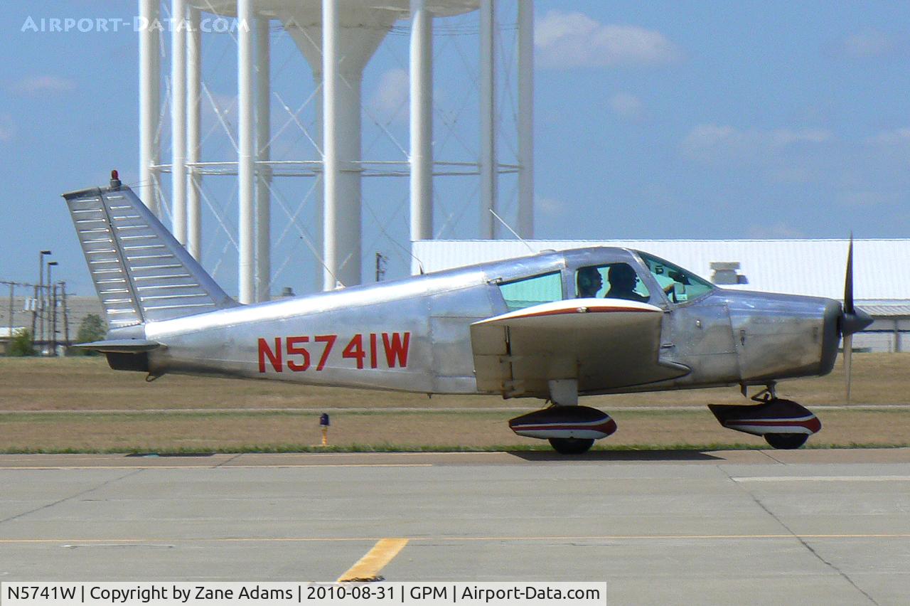 N5741W, 1963 Piper PA-28-160 Cherokee C/N 28-1435, At Grand Prairie Municipal