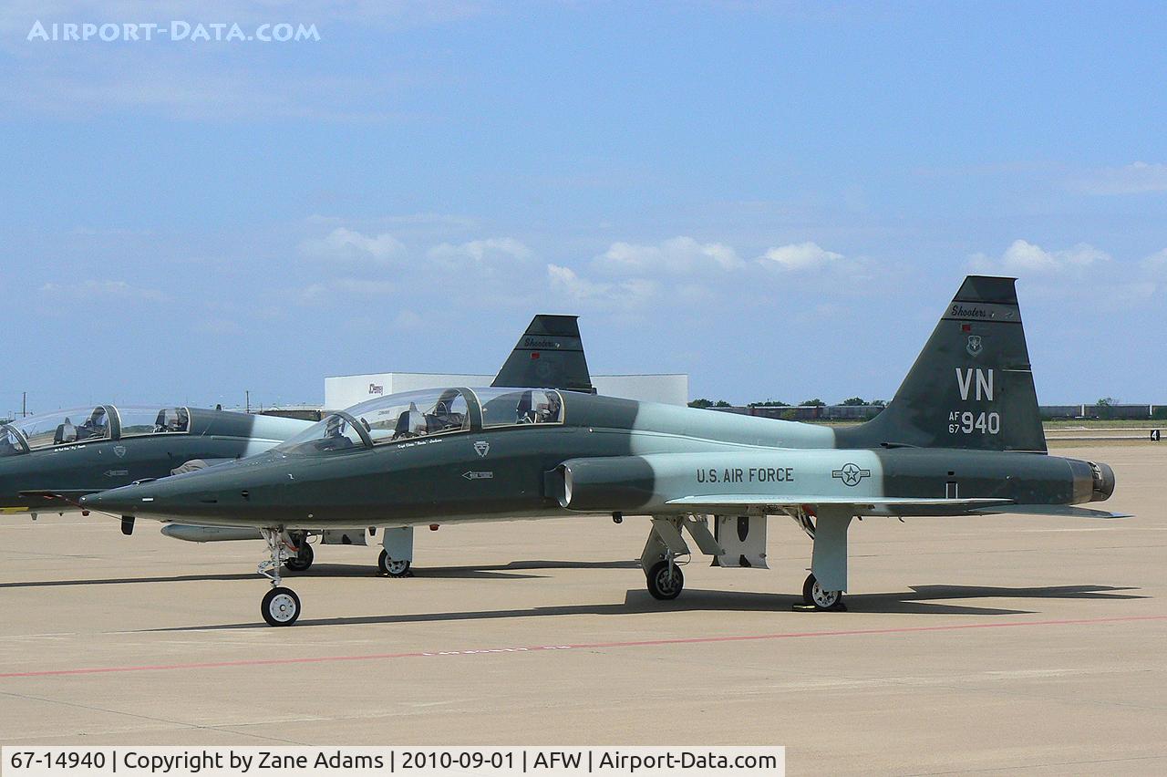 67-14940, 1967 Northrop T-38A-70-NO Talon C/N T.6081, At Alliance Airport - Fort Worth, TX