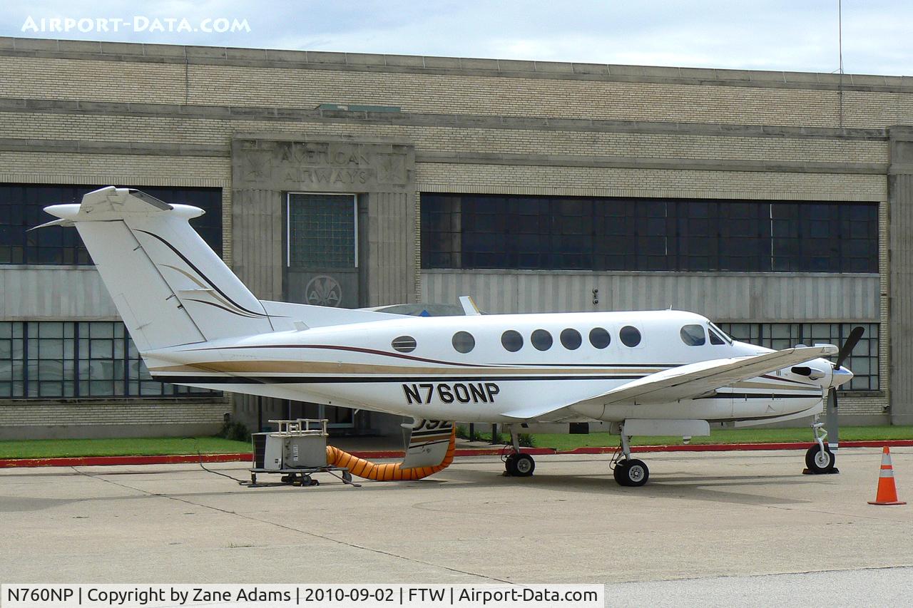 N760NP, 1975 Beech 200 Super King Air C/N BB-46, At Meacham Field - Fort Worth, TX