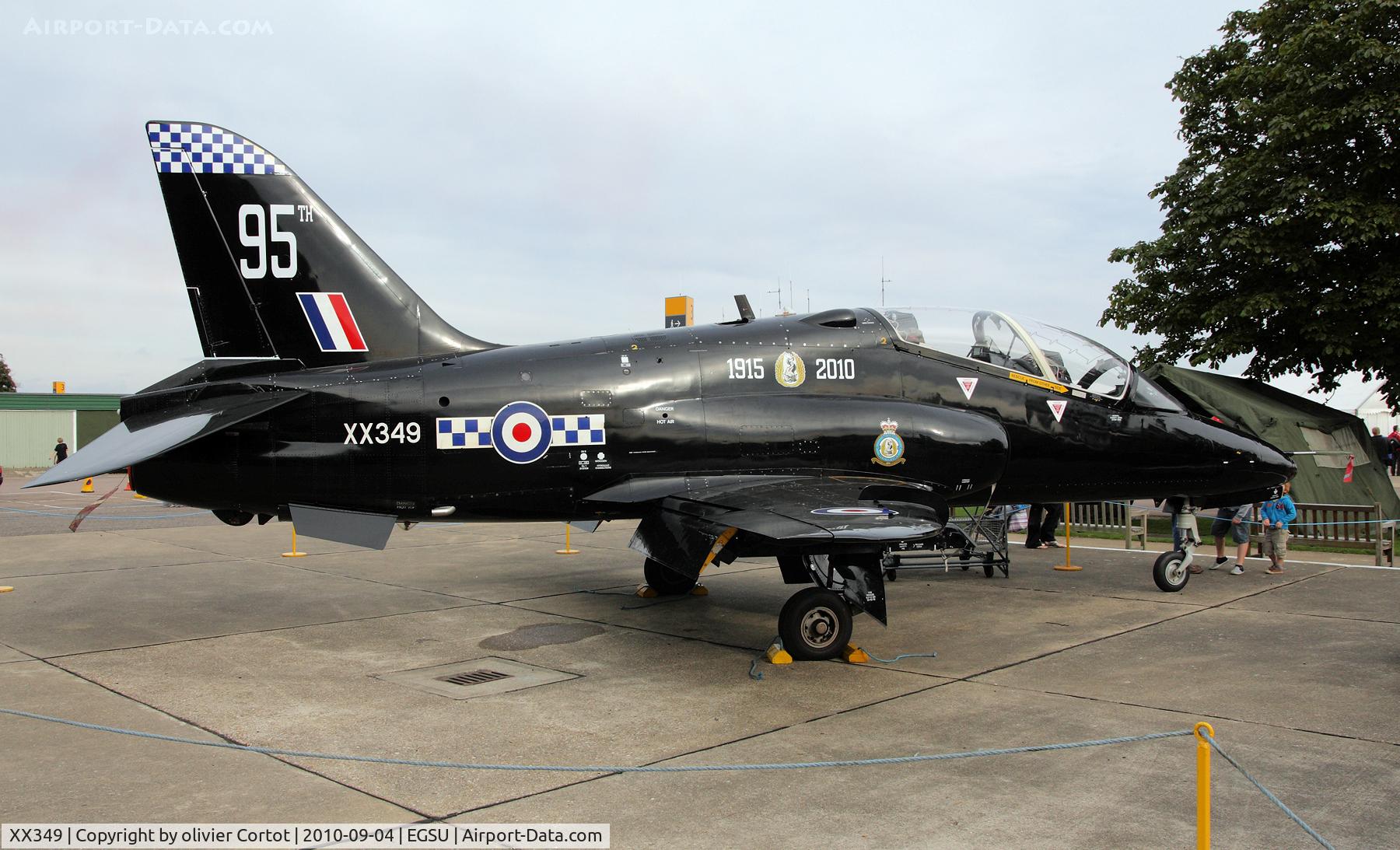 XX349, 1981 Hawker Siddeley Hawk T.1W C/N 198/312173, Duxford battle of britain airshow 2010