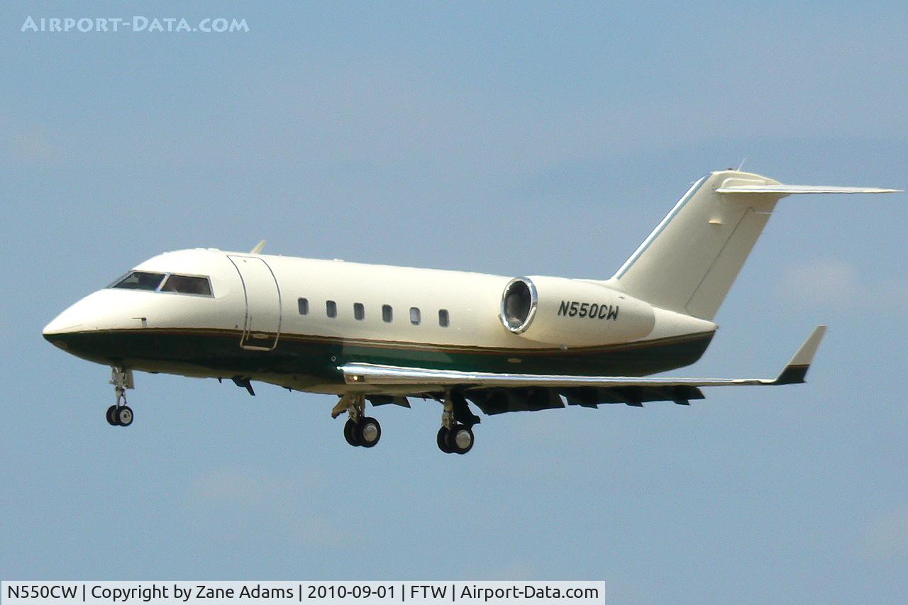 N550CW, 1983 Canadair Challenger 600S (CL-600-1A11) C/N 1084, At Meacham Field - Fort Worth, TX