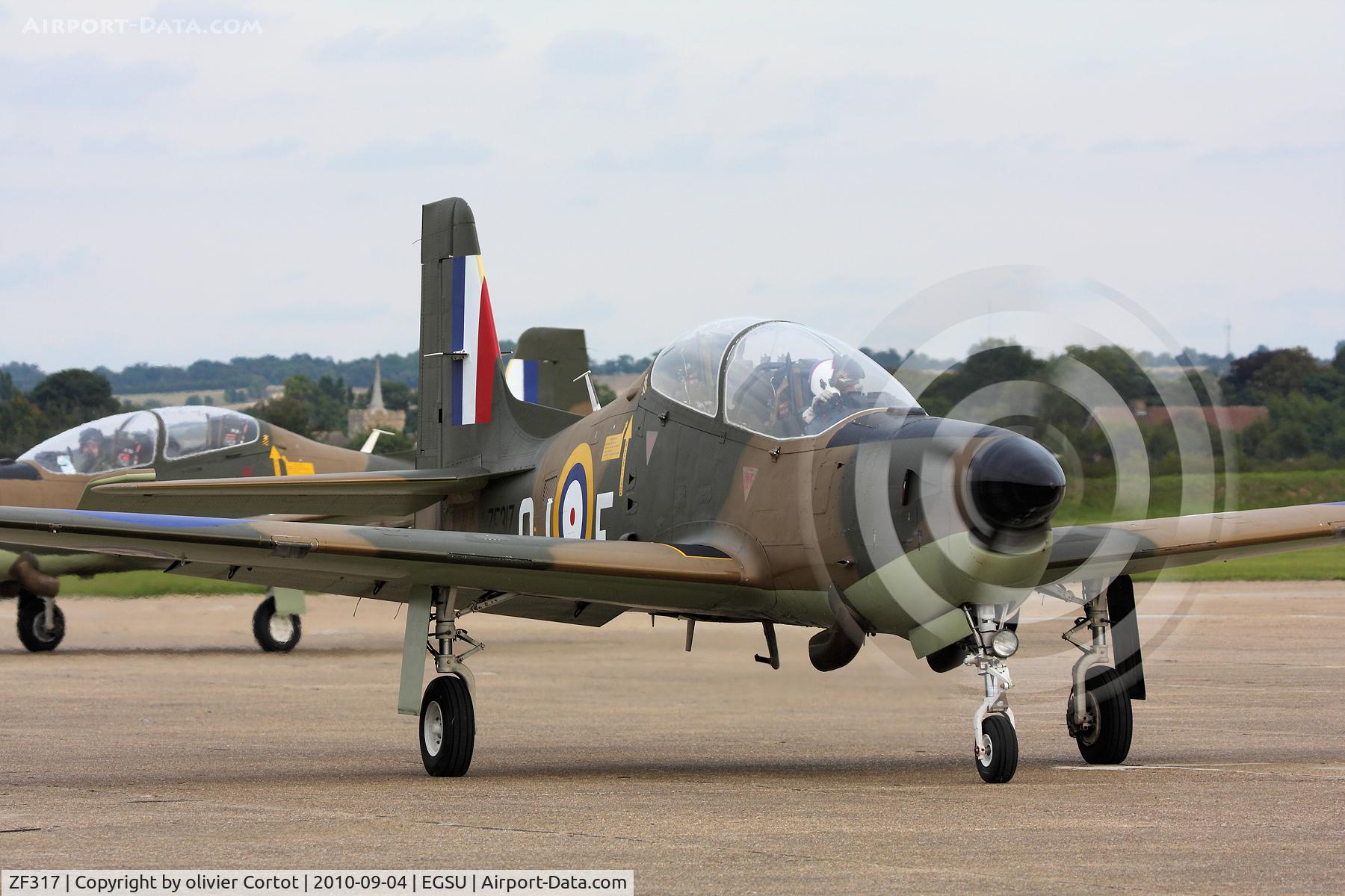 ZF317, Short S-312 Tucano T1 C/N S098/T69, Duxford battle of britain airshow 2010