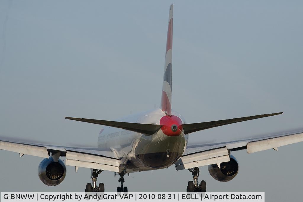 G-BNWW, 1993 Boeing 767-336/ER C/N 25831, British Airways 767-300