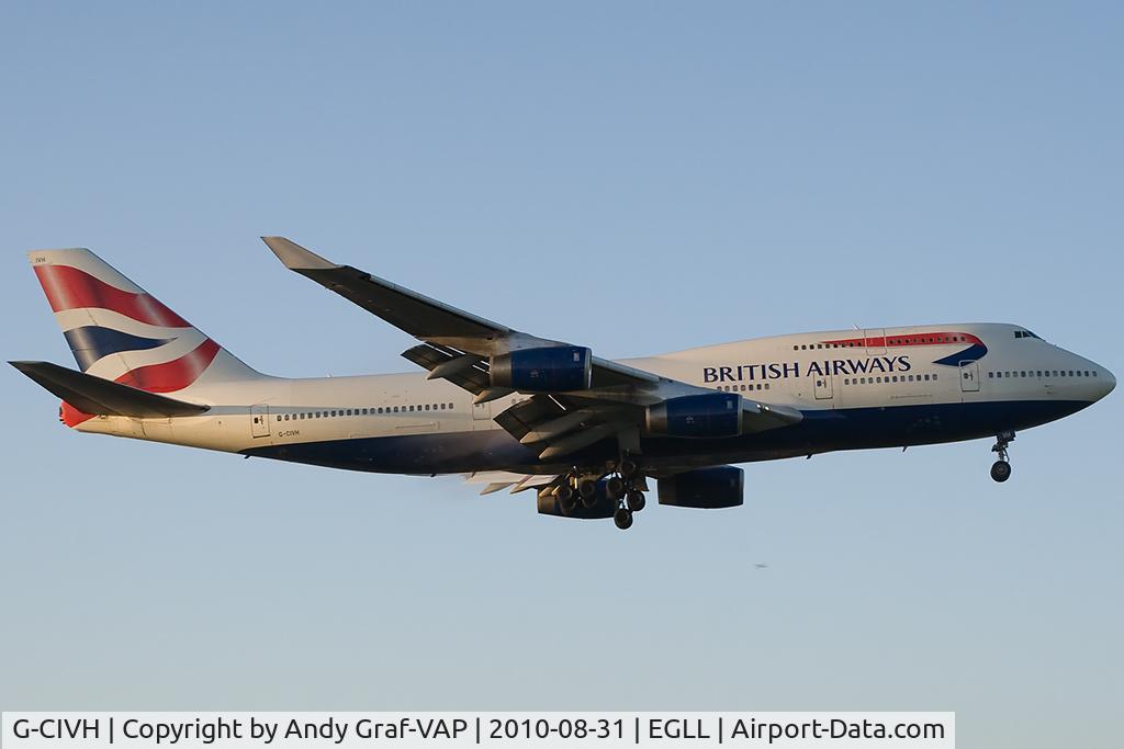 G-CIVH, 1996 Boeing 747-436 C/N 25809, British Airways 747-400