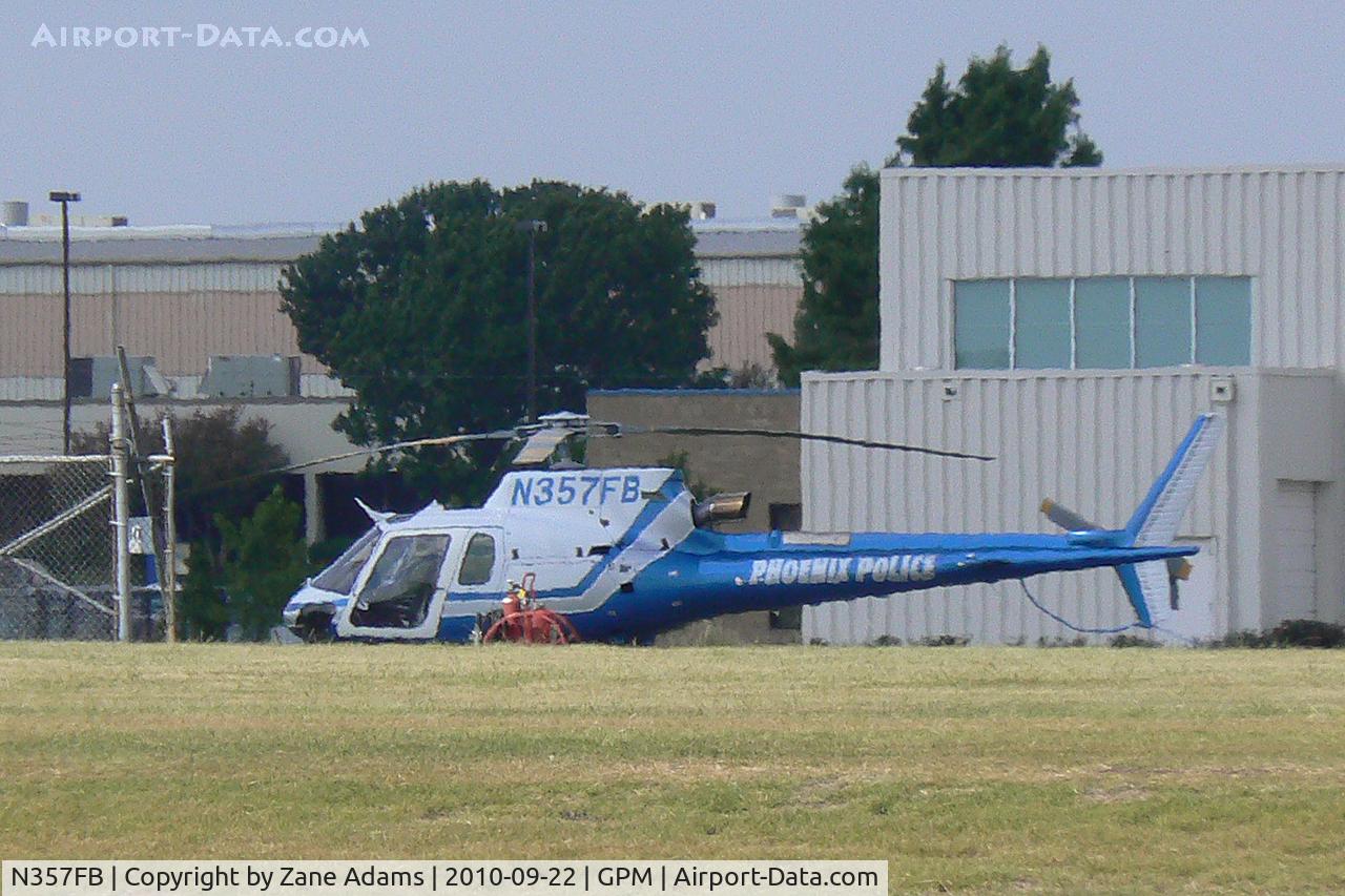 N357FB, Eurocopter AS-350B-3 Ecureuil Ecureuil C/N 4919, At Grand Prairie Municipal