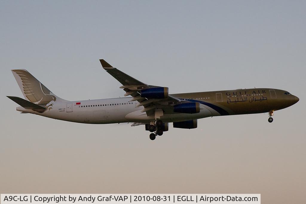 A9C-LG, 1998 Airbus A340-313 C/N 212, Gulf Air A340-300