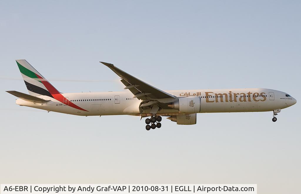 A6-EBR, 2006 Boeing 777-31H/ER C/N 34483, Emirates 777-300