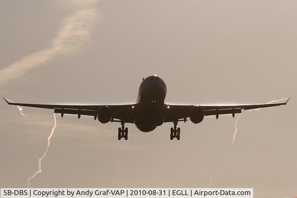 5B-DBS, 2002 Airbus A330-243 C/N 505, Cyprus Airways A330-200