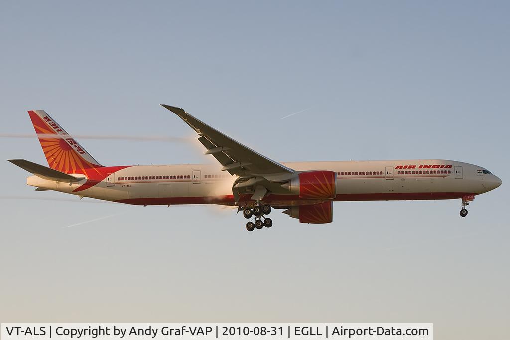 VT-ALS, 2010 Boeing 777-337/ER C/N 36317, Air India 777-300