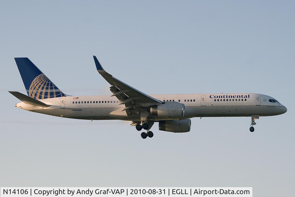 N14106, 1994 Boeing 757-224 C/N 27296, Continental Airlines 757-200