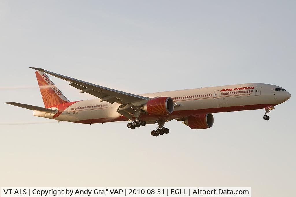 VT-ALS, 2010 Boeing 777-337/ER C/N 36317, Air India 777-300