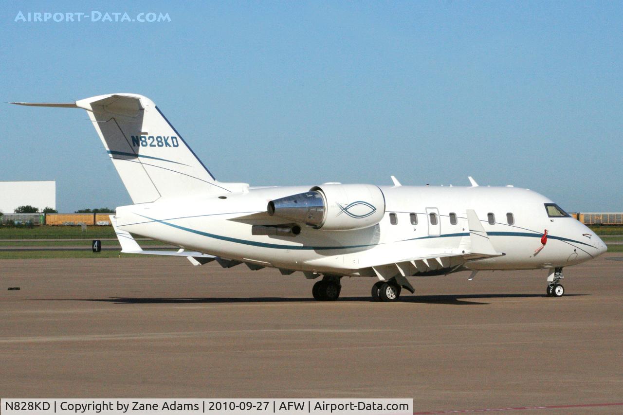 N828KD, 2004 Bombardier Challenger 604 (CL-600-2B16) C/N 5584, At Alliance Airport - Fort Worth, TX