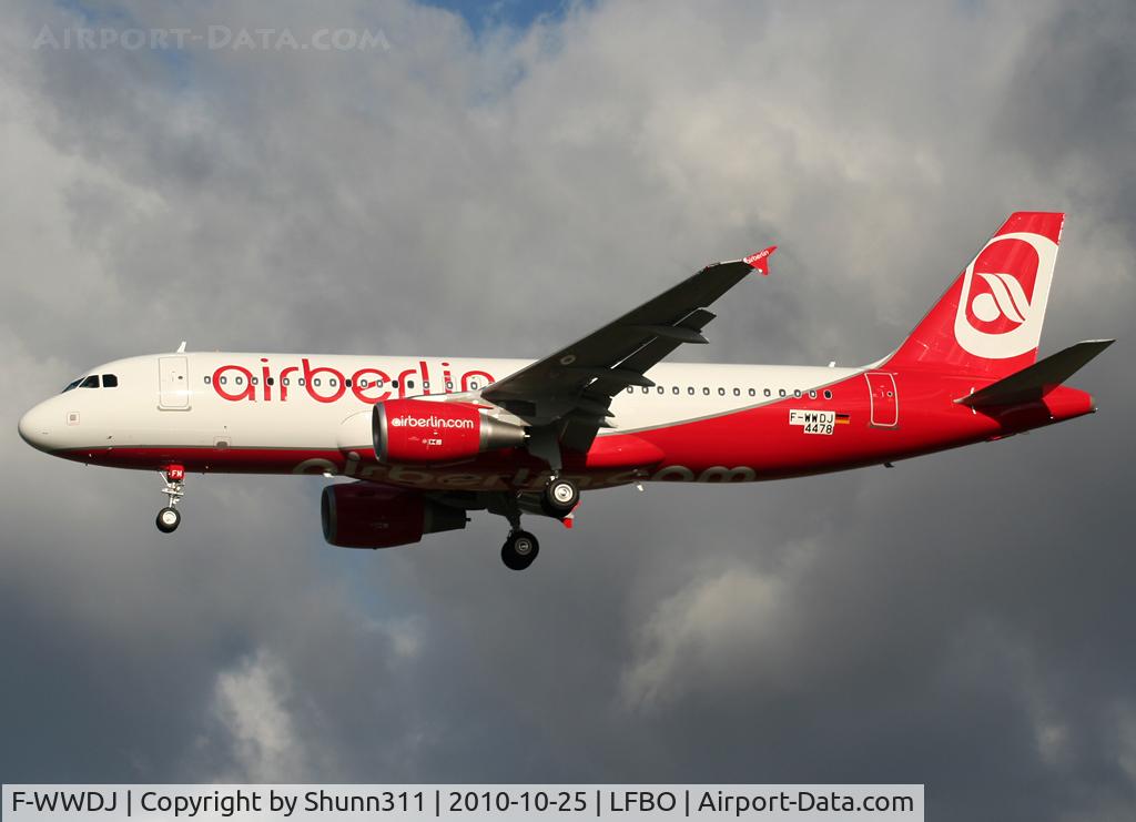 F-WWDJ, 2010 Airbus A320-214 C/N 4478, C/n 4478 - To be D-ABFM