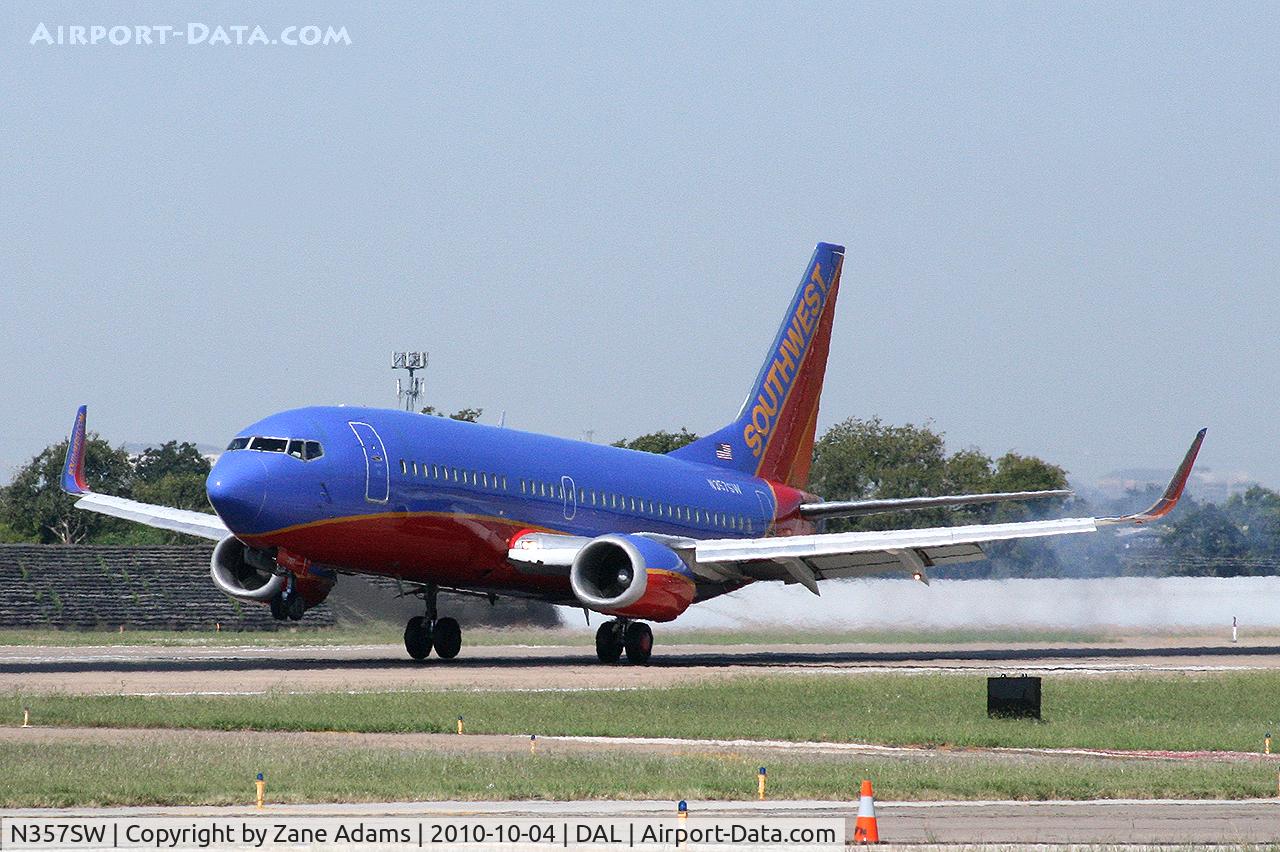 N357SW, 1992 Boeing 737-3H4 C/N 26594, Southwest Airlines At Dallas Love Field