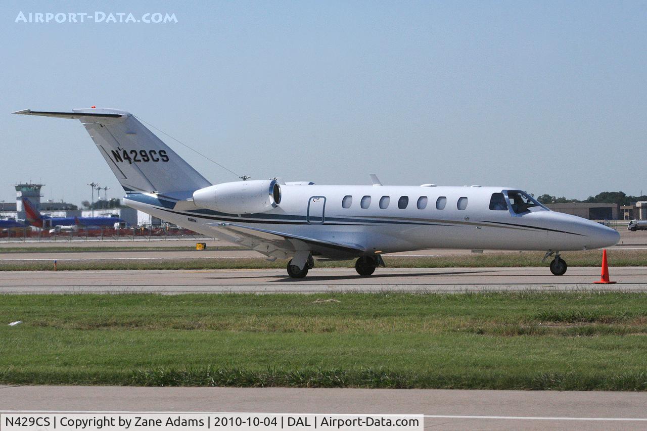 N429CS, 2007 Cessna 525B CitationJet CJ3 C/N 525B0177, At Dallas Love Field