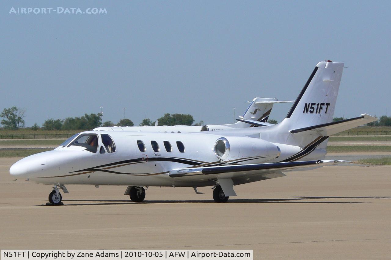 N51FT, 1982 Cessna 501 Citation I/SP C/N 501-0317, At Alliance Airport - Fort Worth, TX