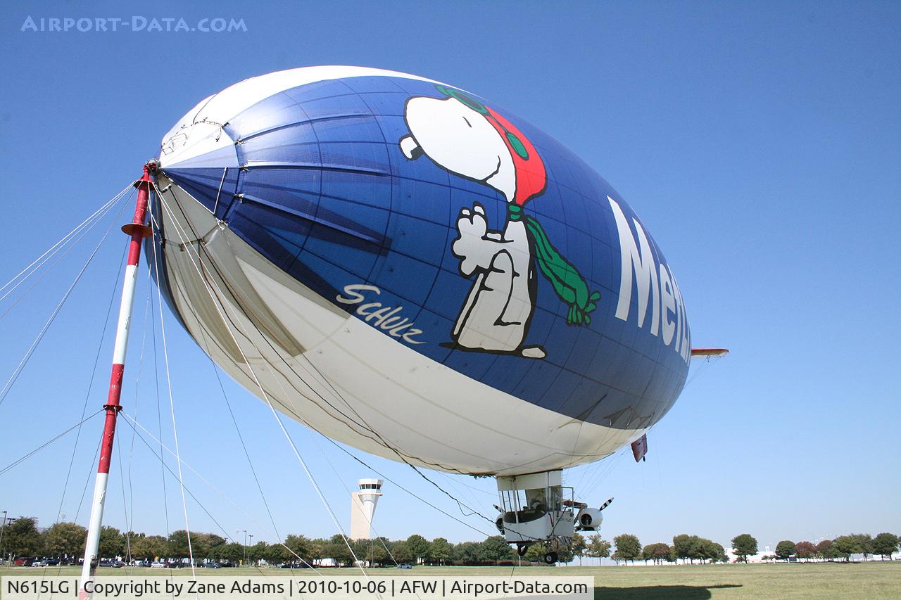 N615LG, 1997 American Blimp Corp A60R C/N 015, Met Life Blimp Snoopy 2 At Alliance Airport - Fort Worth, TX