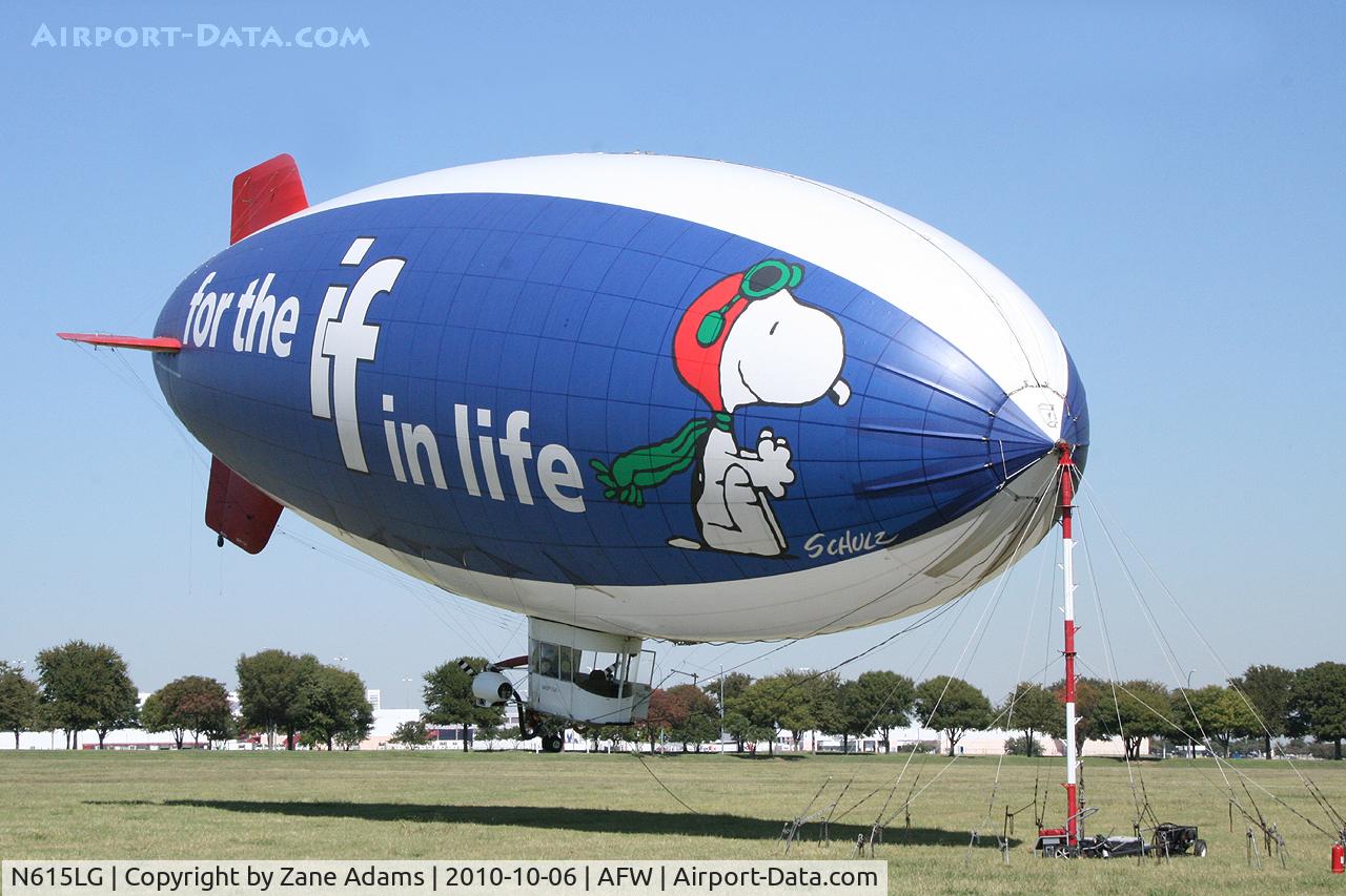 N615LG, 1997 American Blimp Corp A60R C/N 015, Met Life Blimp Snoopy 2 At Alliance Airport - Fort Worth, TX